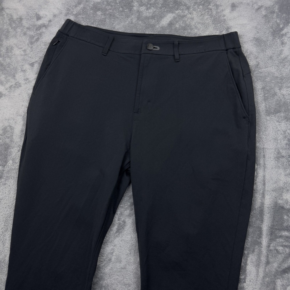 Public Rec Pants Mens 34x26 Black All Day Every Day Elastic Waist Athleisure